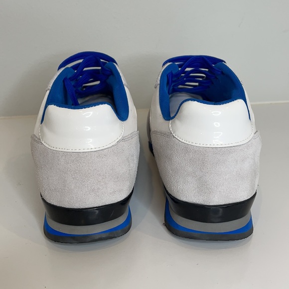 OPP France Lace Up Suede Sneakers in White Size 10 - Picture 5 of 7